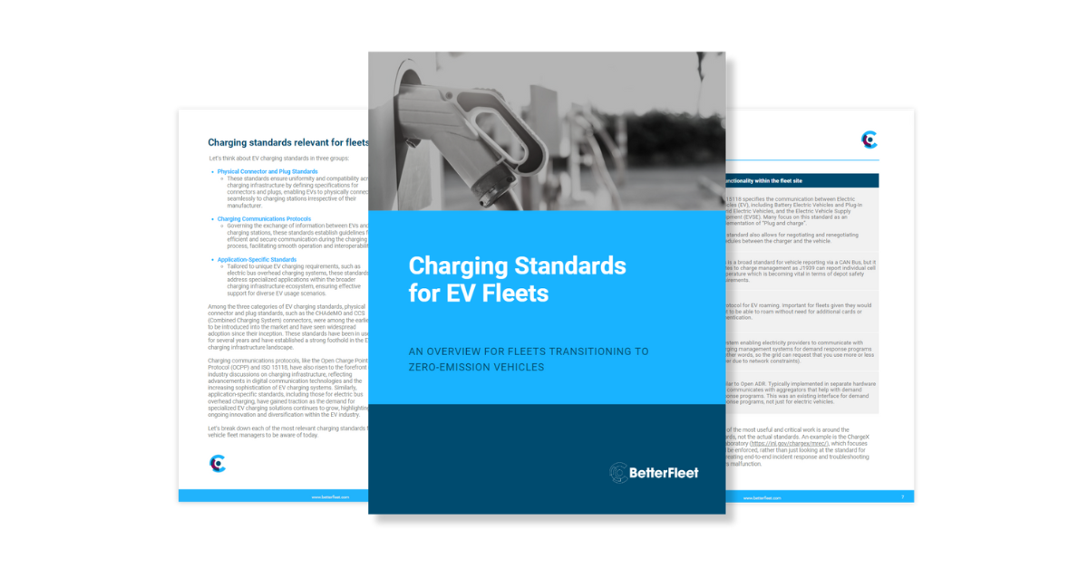 Charging Standards Whitepaper BetterFleet