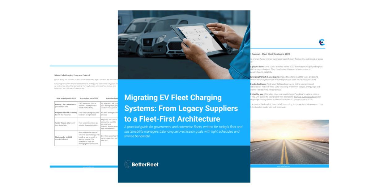 Migrating EV Fleet Charging Systems Whitepaper